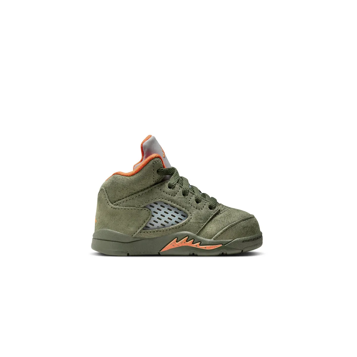 Toddlers Air Jordan 5 Retro 'Olive' Breath Panel Clean Line