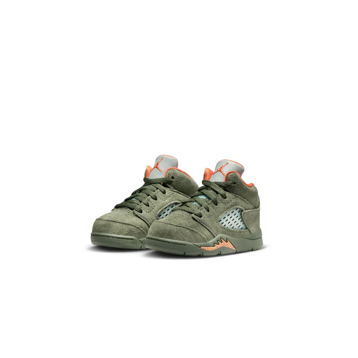 Premium Material Toddlers Air Jordan 5 Retro 'Olive'