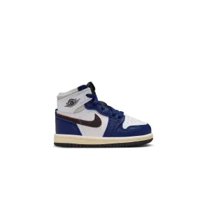 Outdoor Leisure Toddlers Jordan 1 Retro High OG 'Rare Air Deep Royal Blue'