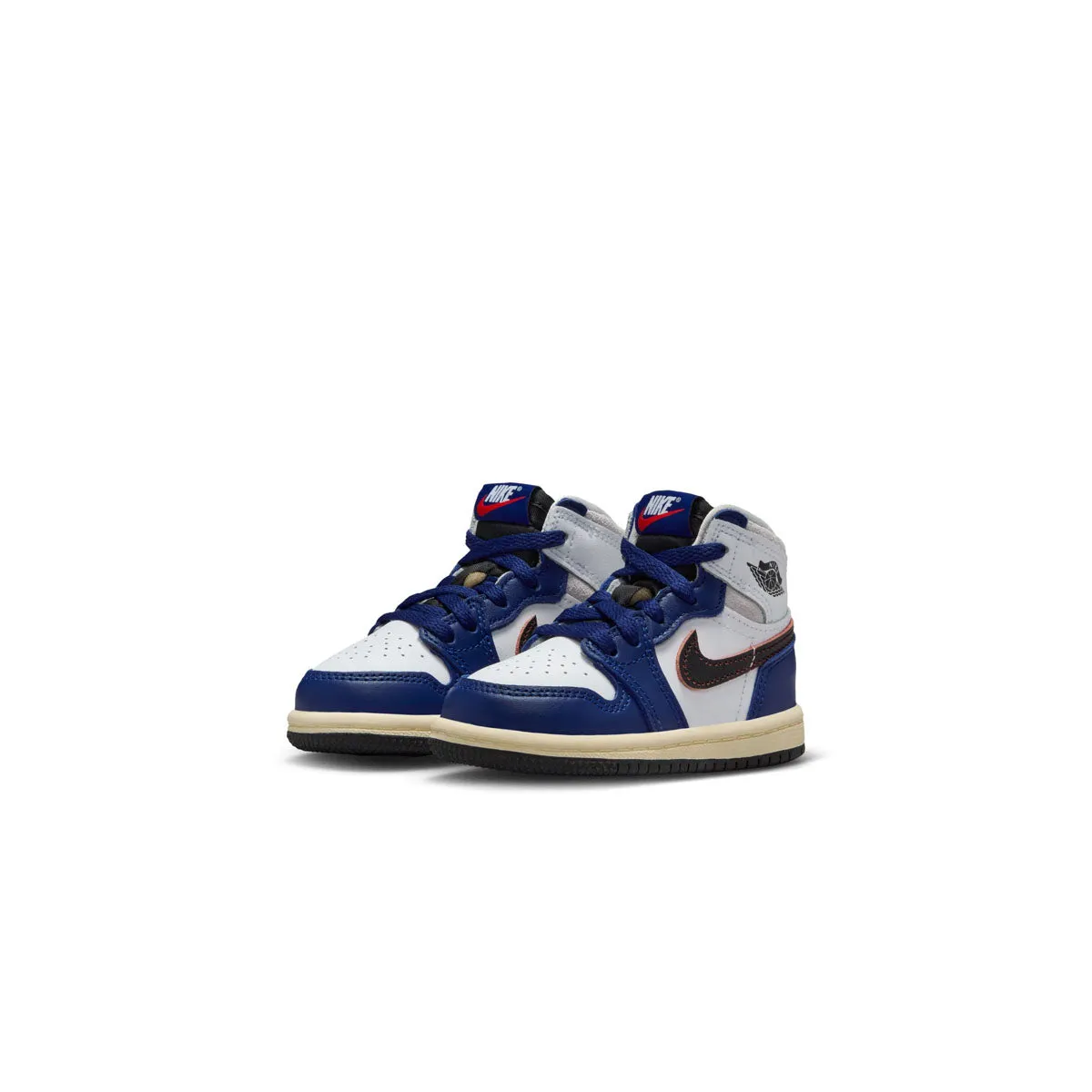 Toddlers Jordan 1 Retro High OG 'Rare Air Deep Royal Blue' Comfort Padding System