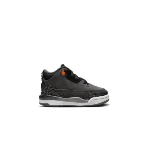 Sneaker Display Vibrant lining Toddlers' Jordan 3 Retro 'Black'