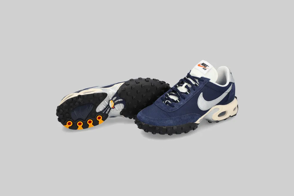 Adjustable Design Nike Air Max Waffle 'Obsidian and Midnight Navy'