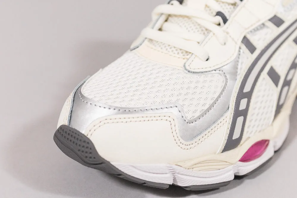 Ventilated Tongue Heel Stabilization Frame ASICS GEL-NYC 2055 'Cream and Carbon' - 1203A542.101