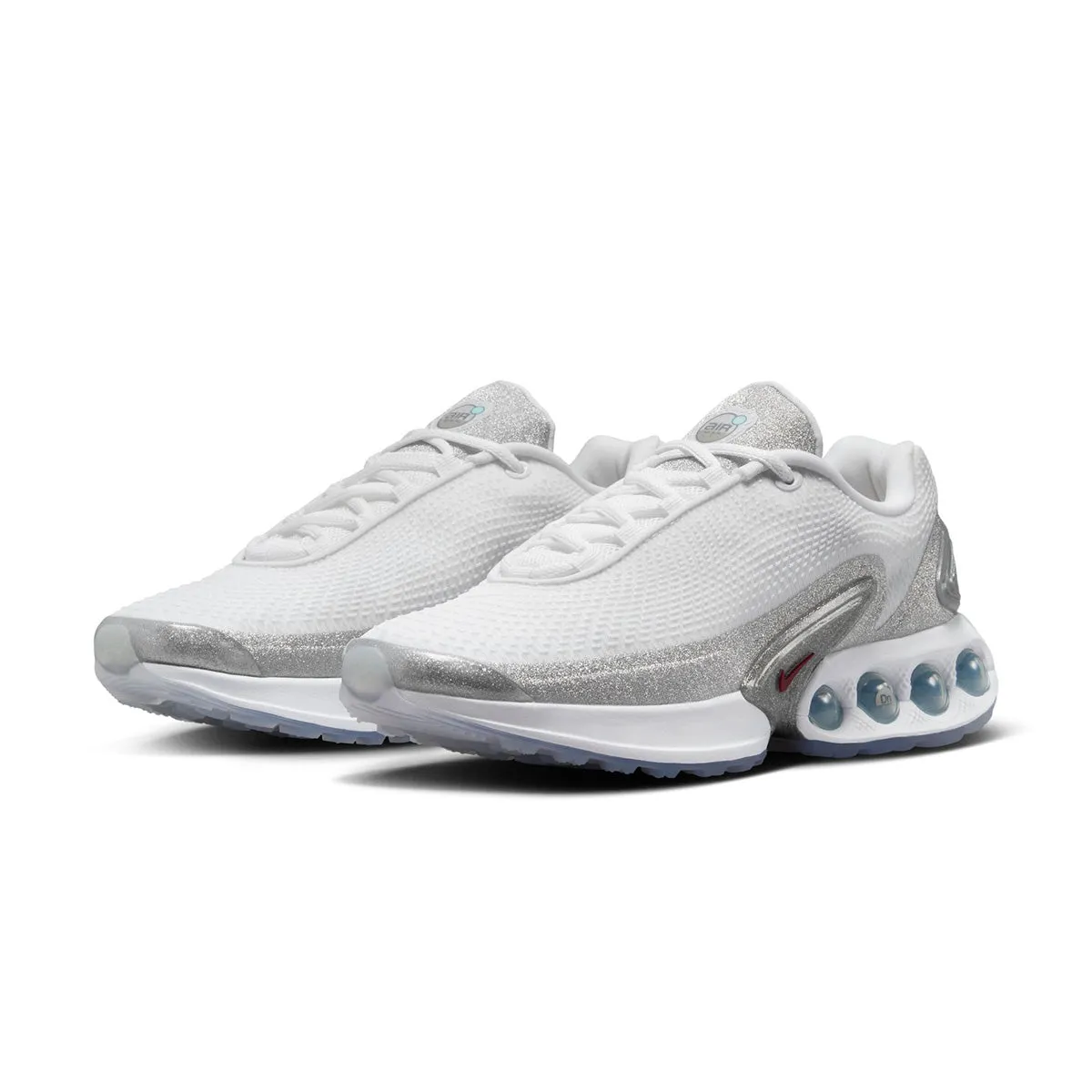 Tensile Barrier Tech Collapsible Heel Wmns Air Max Dn 'Silver Glitter'