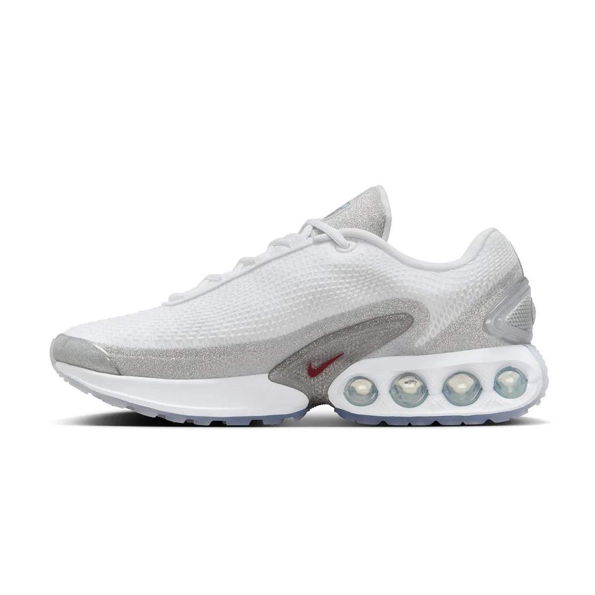 Wmns Air Max Dn 'Silver Glitter' Agility Focus Rebound Boost Technology