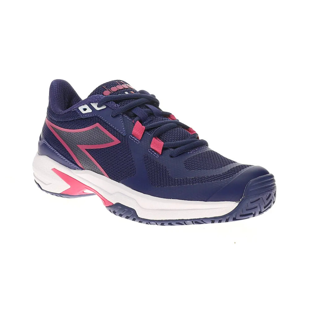 Trofeo 2 Ag Pickleball Shoes color - purple Impact Zone Attenuator