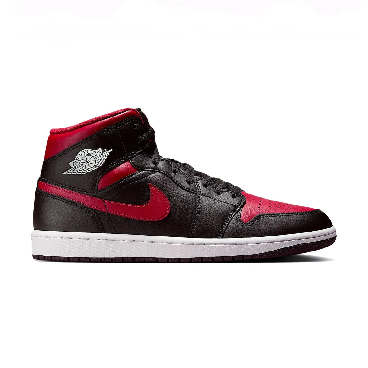 Full Length Cushion Bed Multi Chamber Cushioning Air Jordan 1 Mid 'Bred'