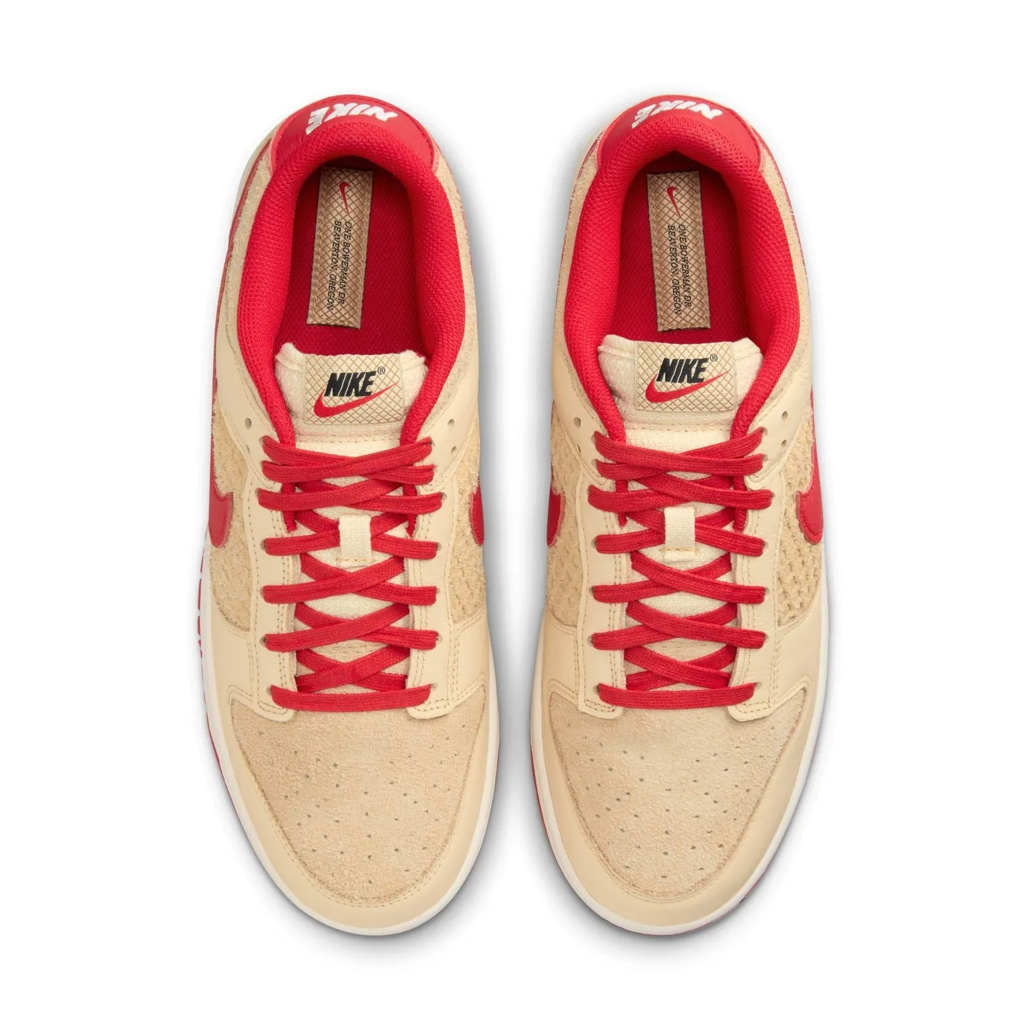 Dunk Low Retro SE 'Strawberry Waffle' Impact Resistance Layer Enhanced Traction Pattern