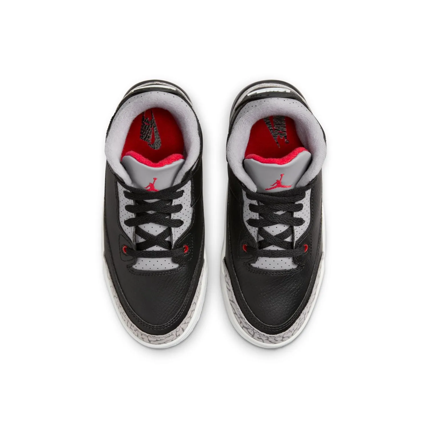 Kids Air Jordan 3 Retro 'Black Cement' Torsion Bar Stability
