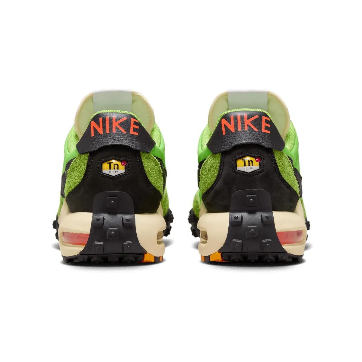 Air Max Waffle SP 'Action Green' rubber Unibody Construction