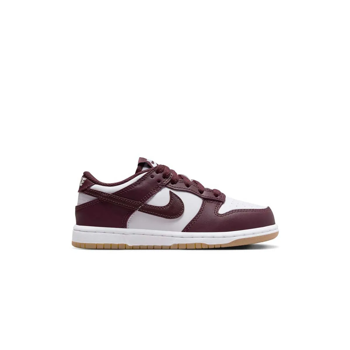 Abrasion Resistant Toe Orthopedic friendly Kids Dunk Low 'Burgundy Crush'