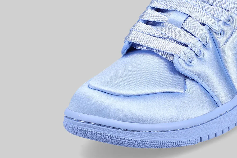 Women's Air Jordan 1 Low Method of Make 'Aluminum' Foam Padded Collar Heat Management