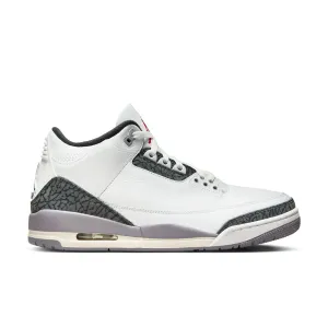 Air Jordan 3 Retro 'Cement Grey' Synthetic Upper Multi Layer Midsole Design