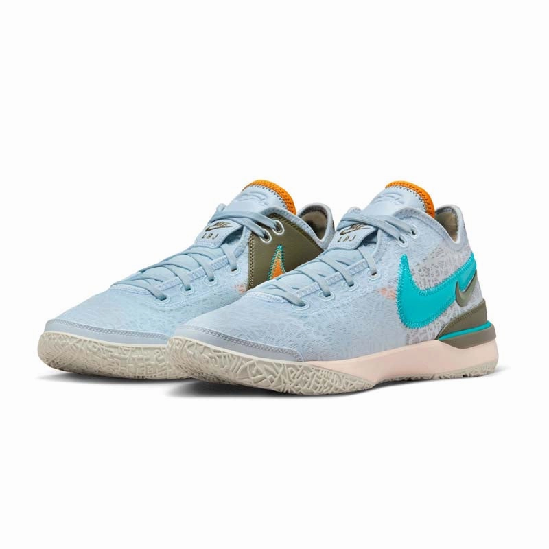 Zoom LeBron NXXT Gen EP 'Blue Tint' Soft Landing Clutch Play