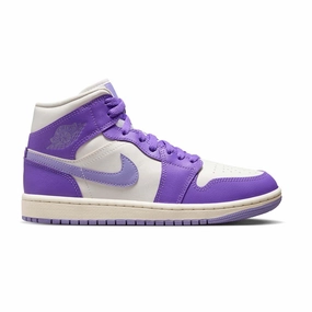 Wmns Air Jordan 1 Mid 'Action Grape' Seamless Structure Comfort Fit Socks