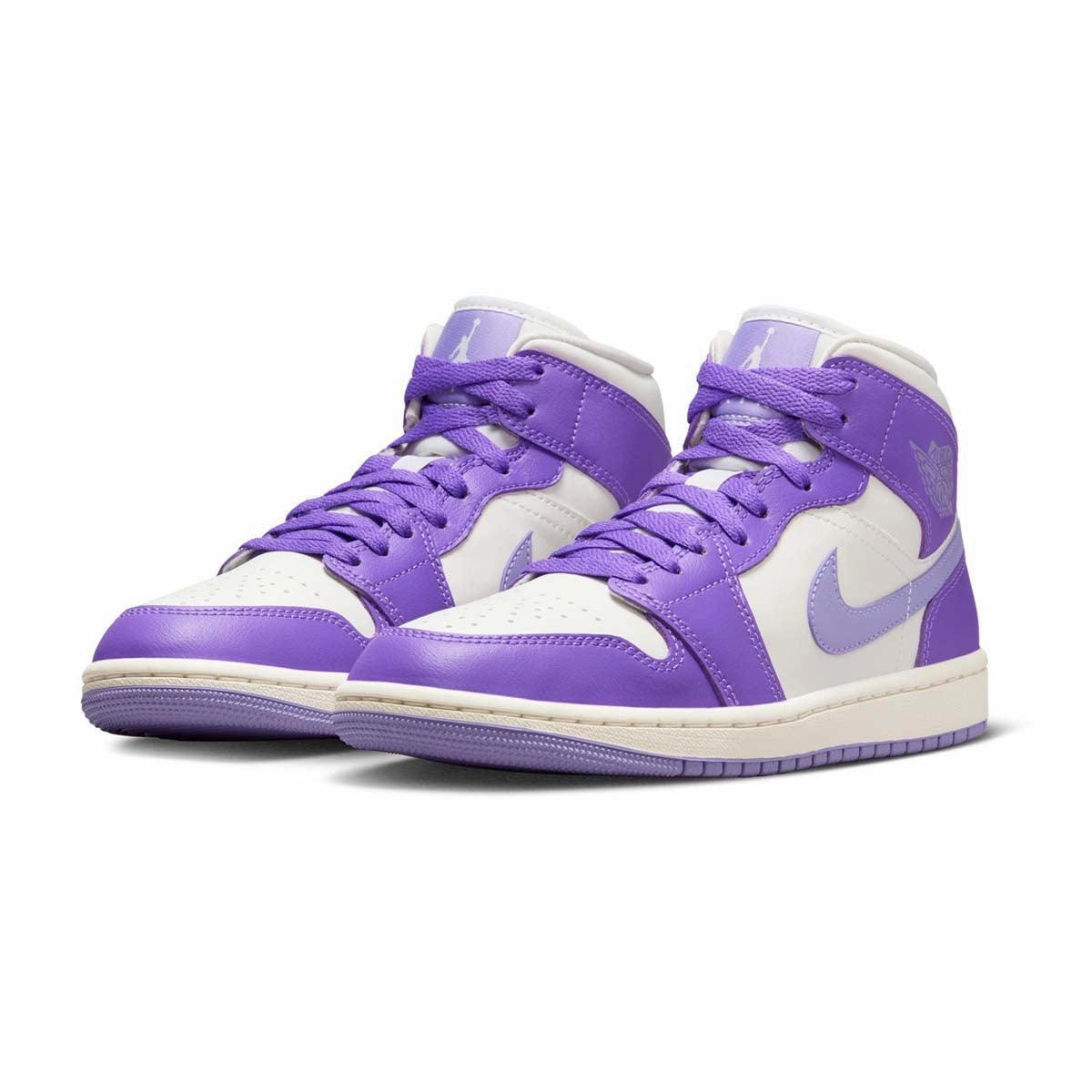 Wmns Air Jordan 1 Mid 'Action Grape' Versatile Fit