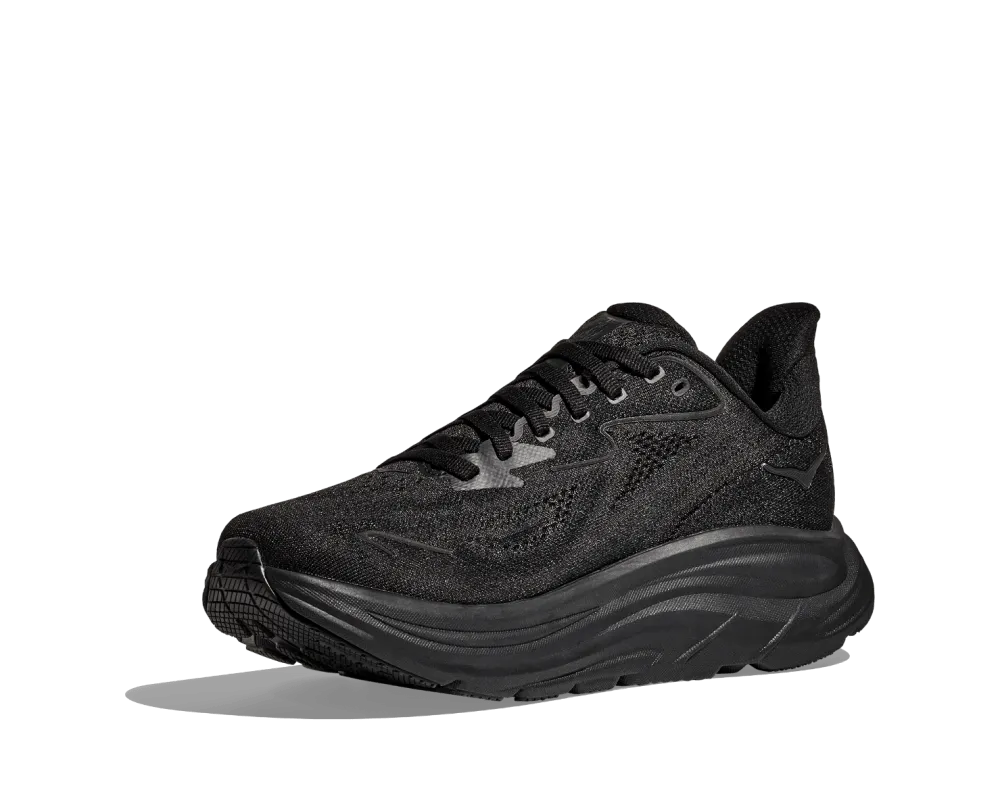 running with a safety light HOKA-CLIFTON 10 WIDE Men