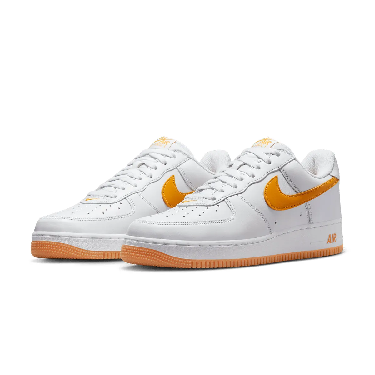 Air Force 1 Low Retro QS 'Waterproof White University Gold' Luxurious Touch Full-Support