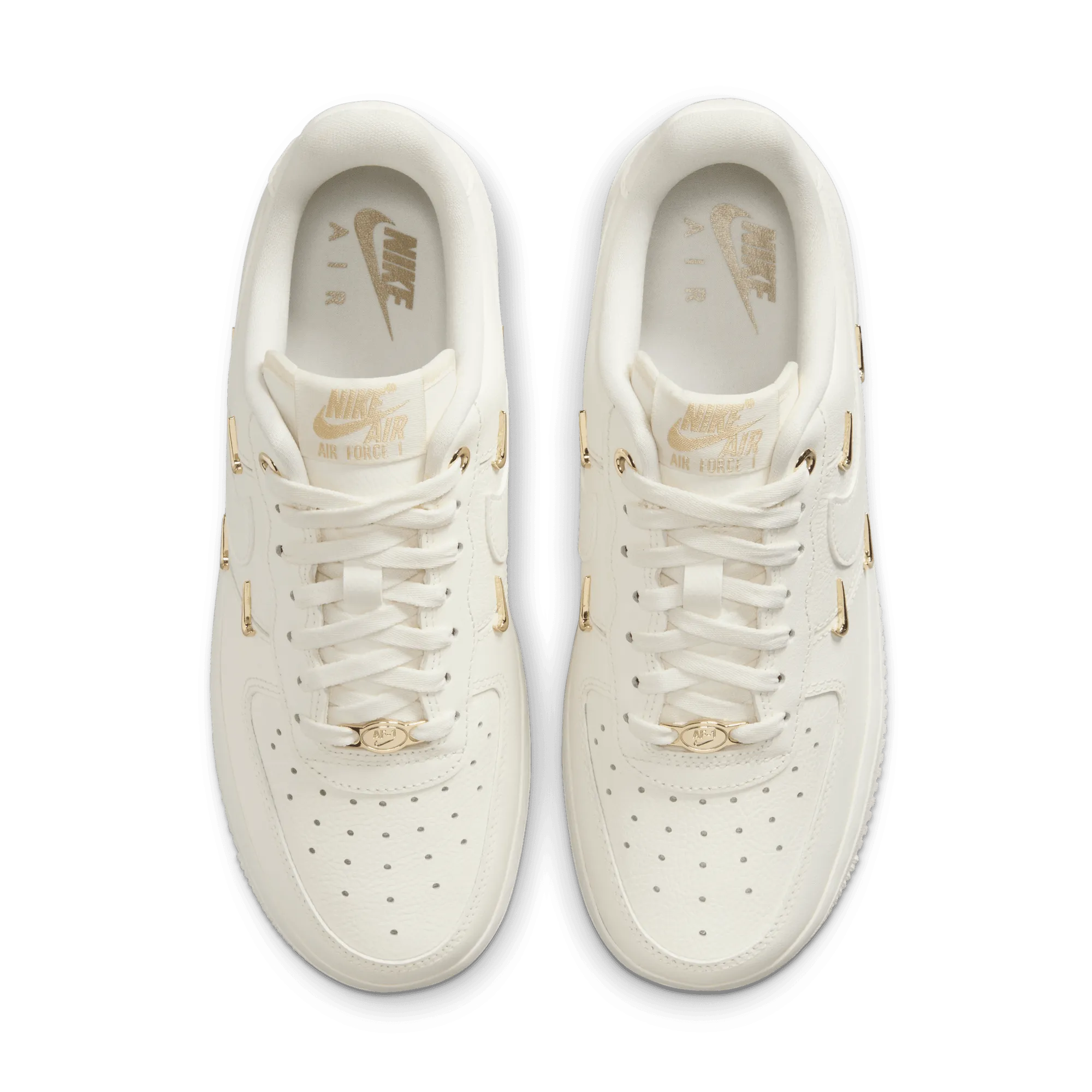 All Day Support Wmns Air Force 1 '07 LX 'Sail Metallic Gold'