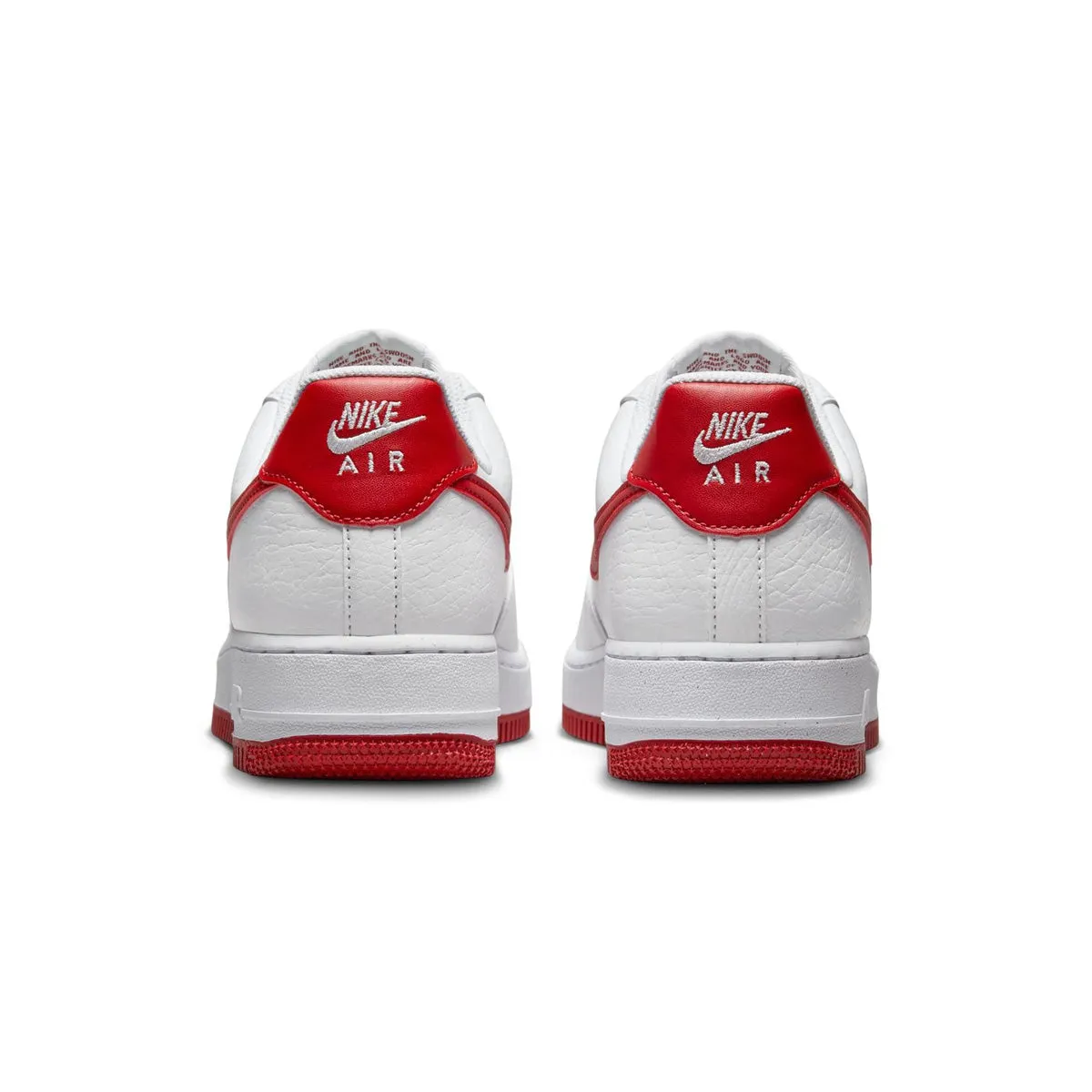 Wmns Air Force 1 ??07 Next Nature 'White Red' Ventilation Channel Network Wide fit