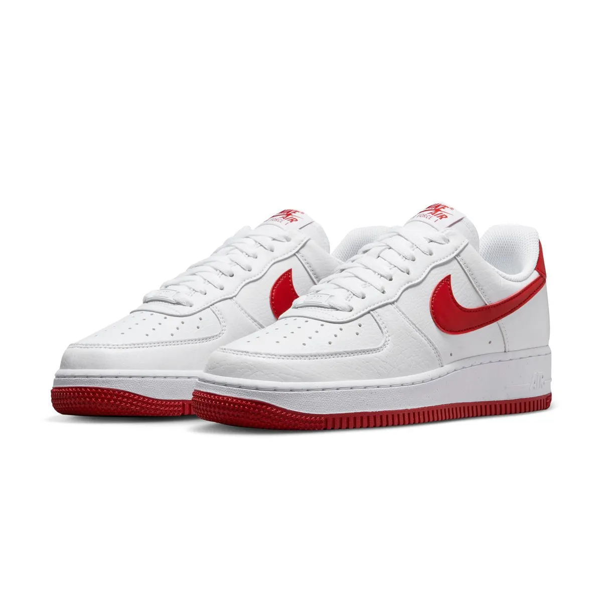 Wmns Air Force 1 ??07 Next Nature 'White Red' Cushion Core Retro Mode