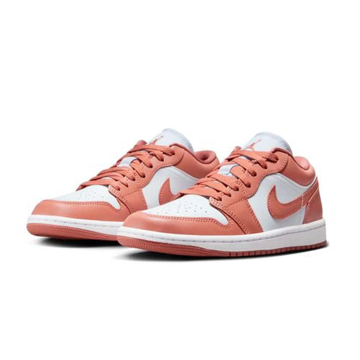Wmns Air Jordan 1 Low 'Pink Salmon' Comfortable Walk Everyday Touch