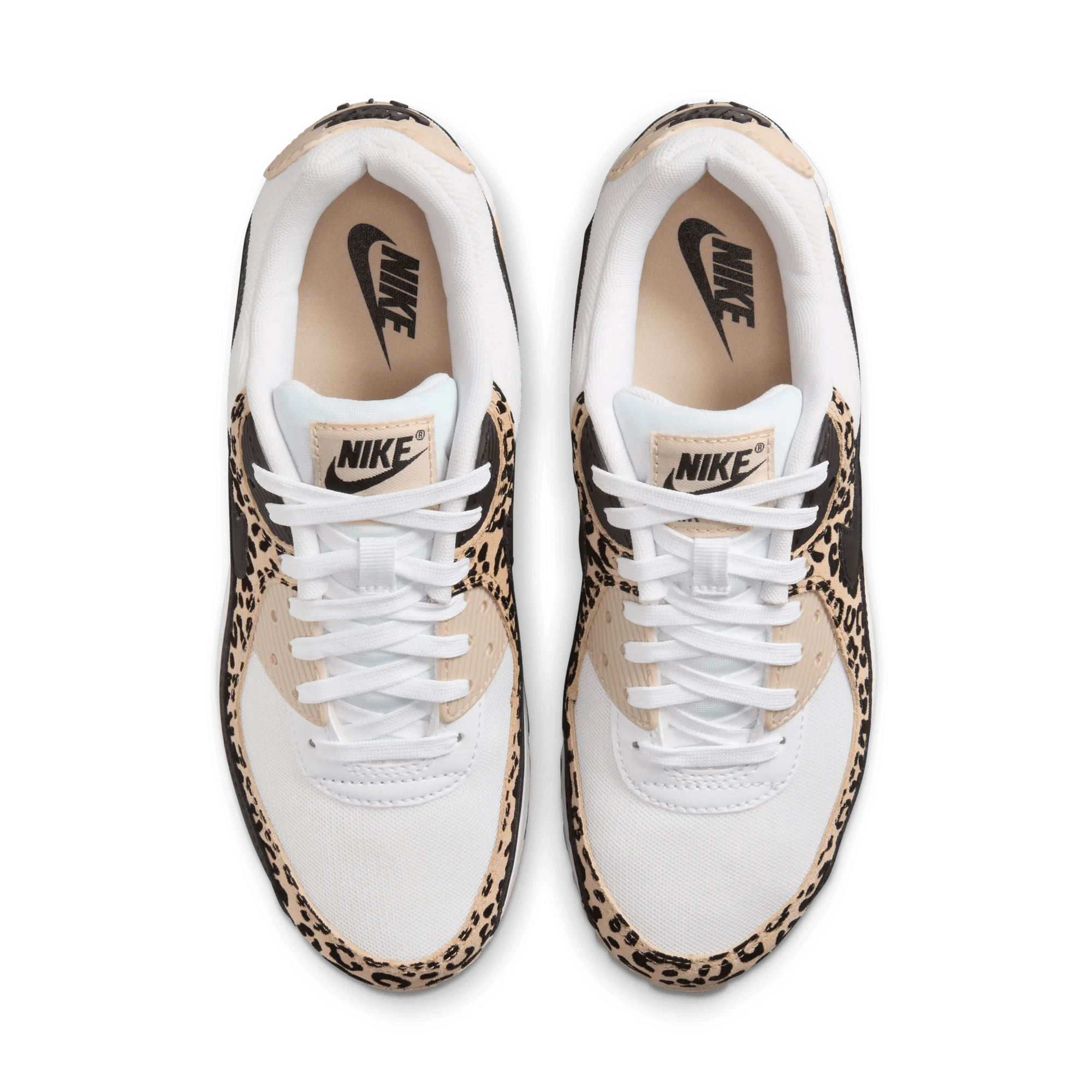 Hydrophobic Upper Basketball sneakers Wmns Air Max 90 'Leopard'