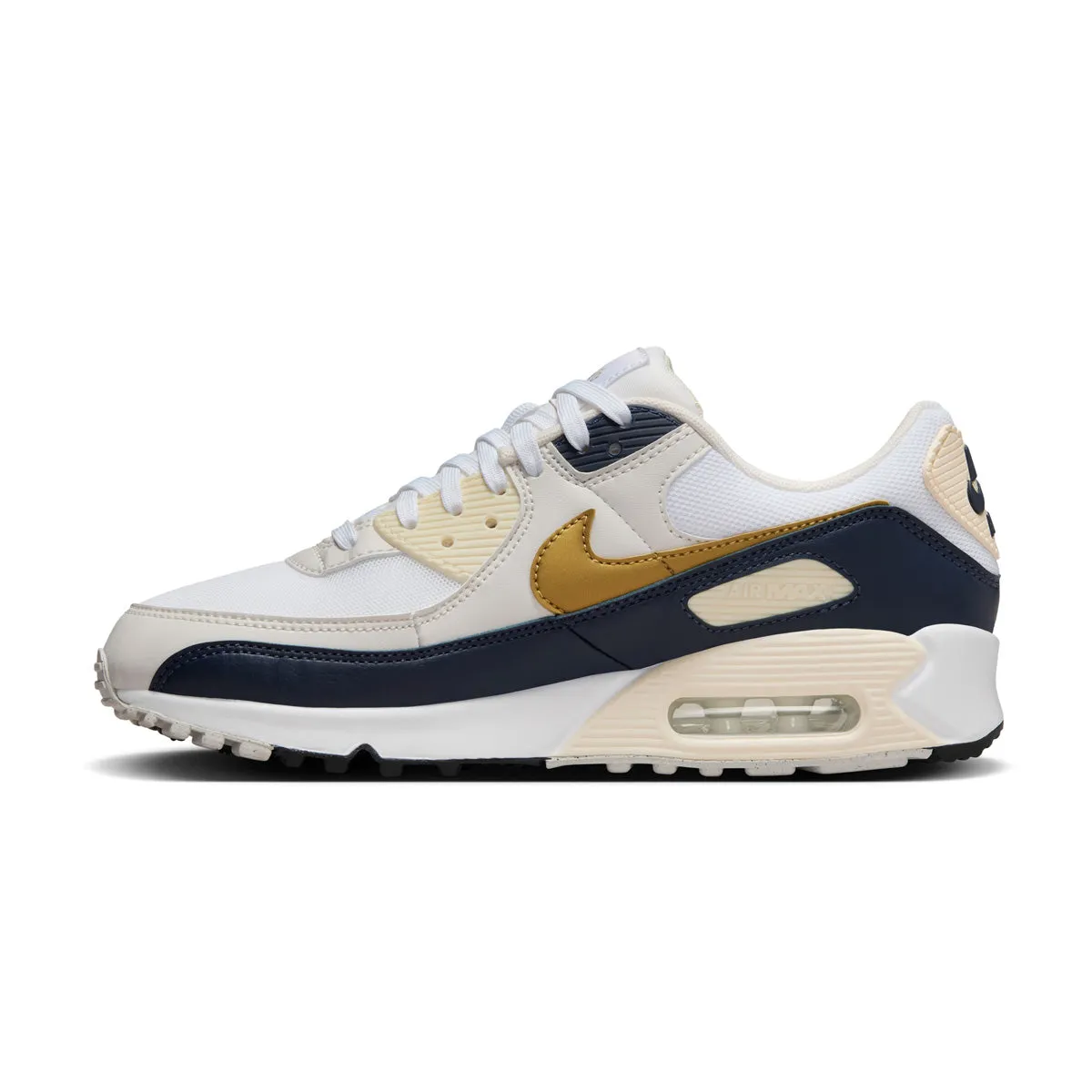 Wmns Air Max 90 NN 'Metallic Gold' Designer Sneakers