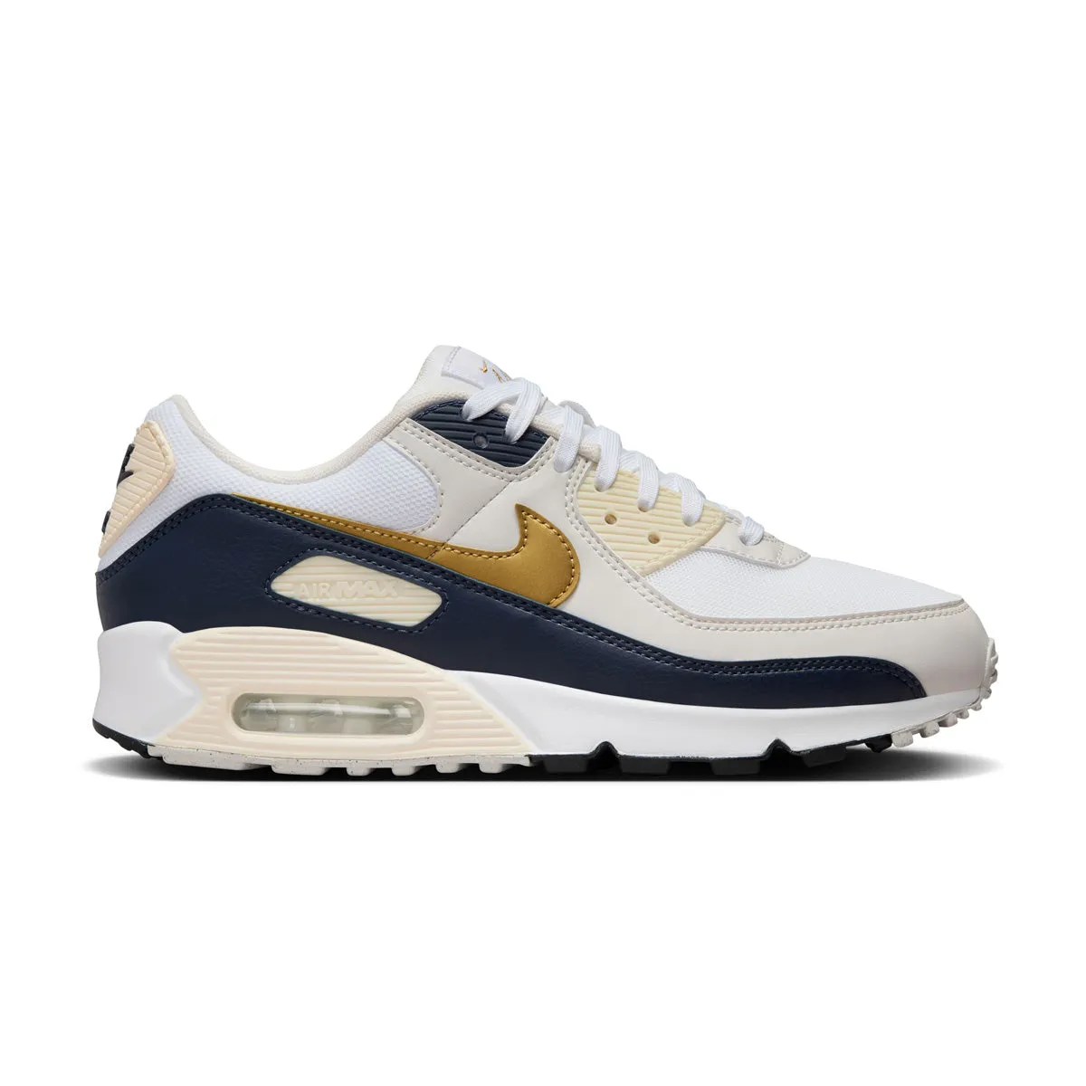Wmns Air Max 90 NN 'Metallic Gold' Padded Support