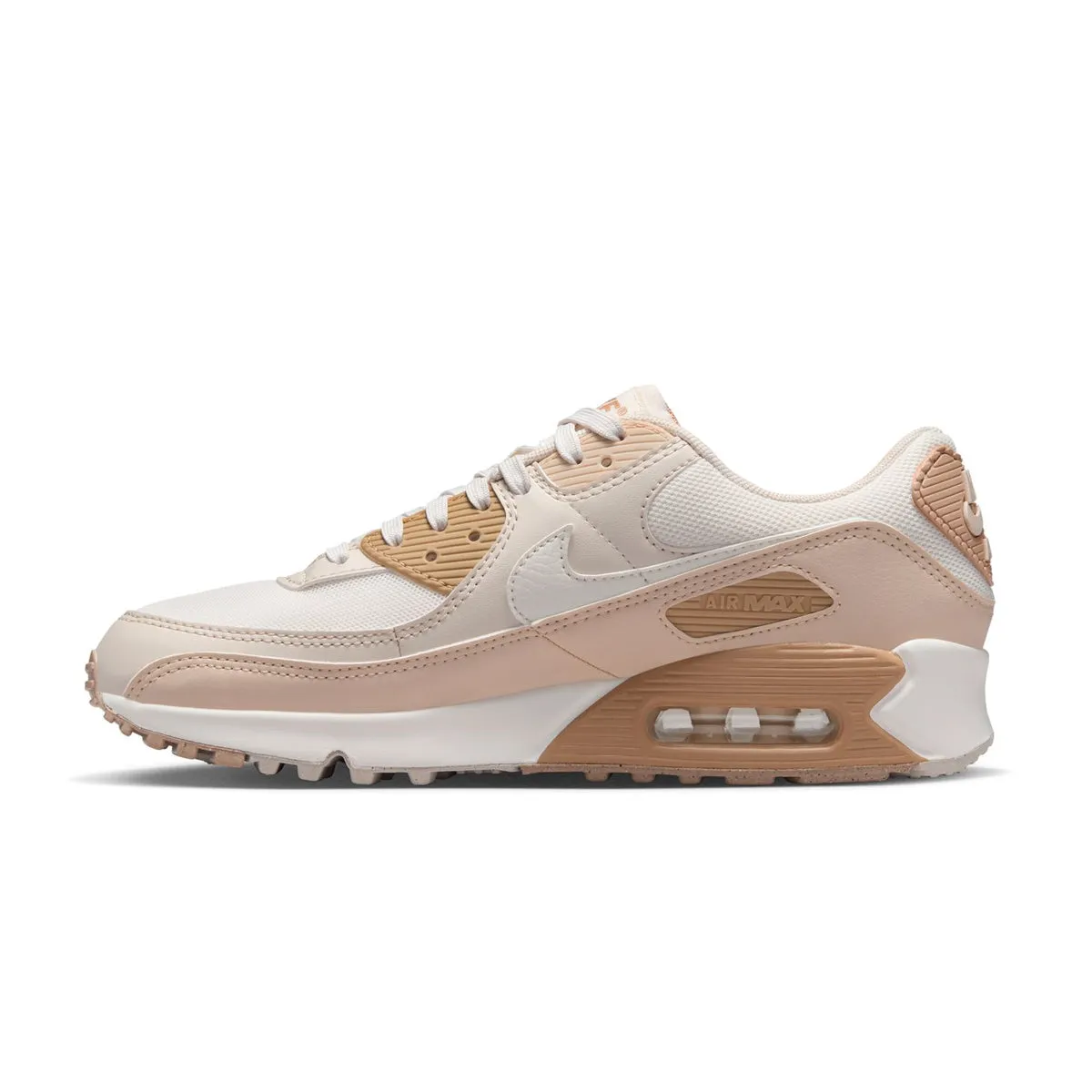 Wmns Air Max 90 'Tan Coconut Milk' Comfortable Movement