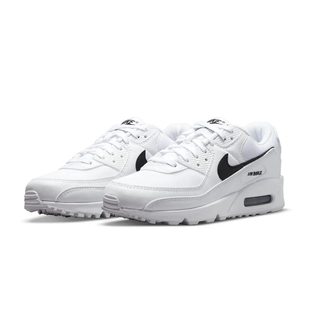 Wmns Air Max 90 'White Black' Lightweight Ride