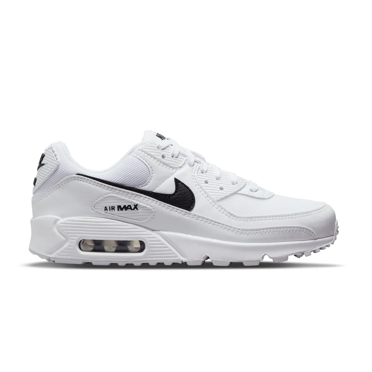 Water Resistant Construction Wmns Air Max 90 'White Black'