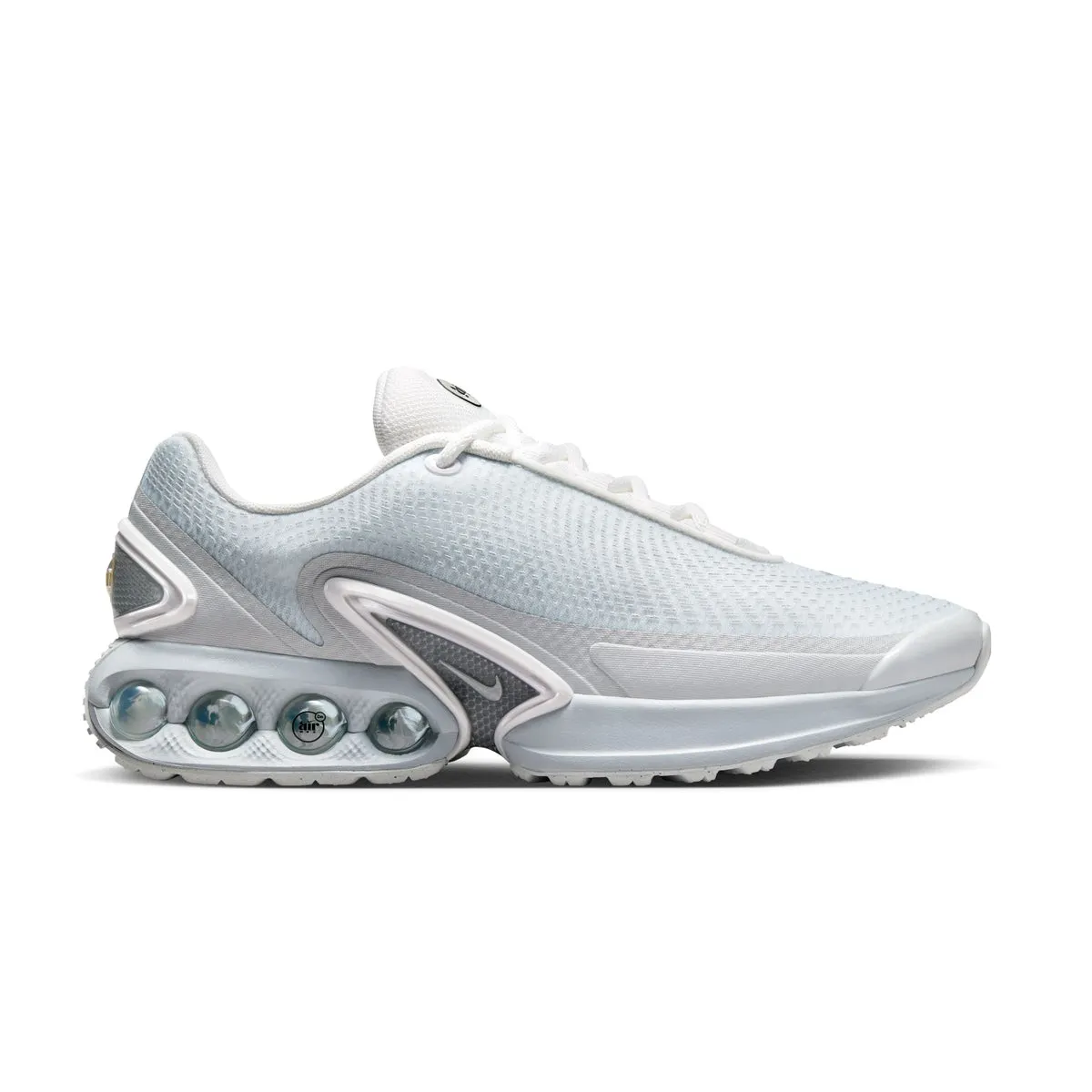 Running Comfort Wmns Air Max Dn 'White Metallic Silver'