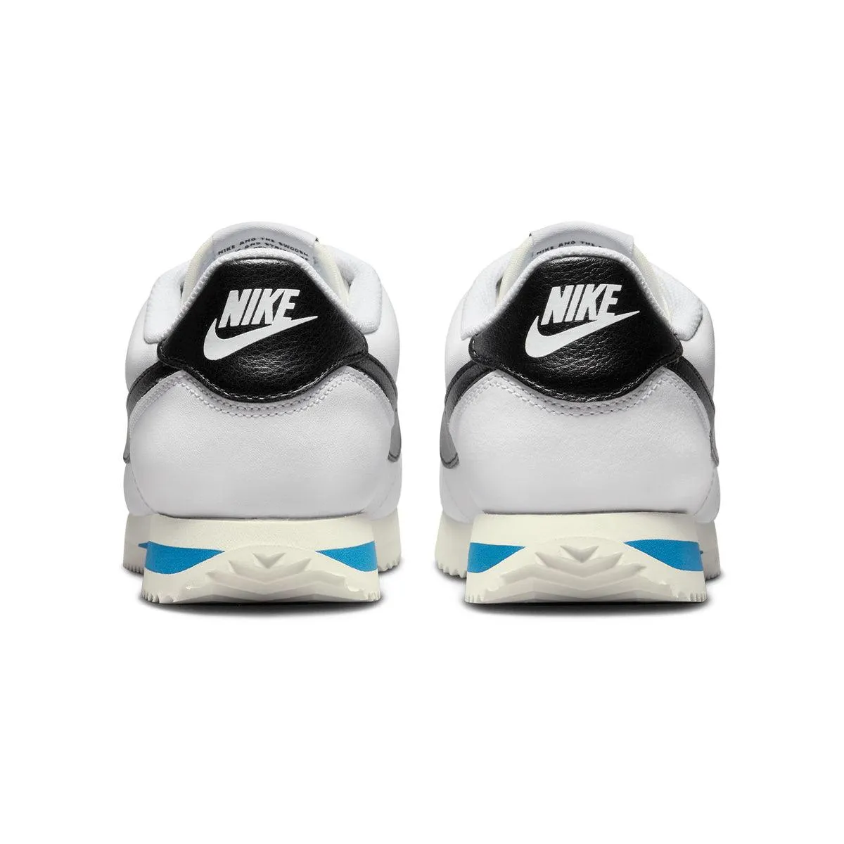 Wmns Cortez 'White Black Light Photo Blue' HeelCushion Quick Drying