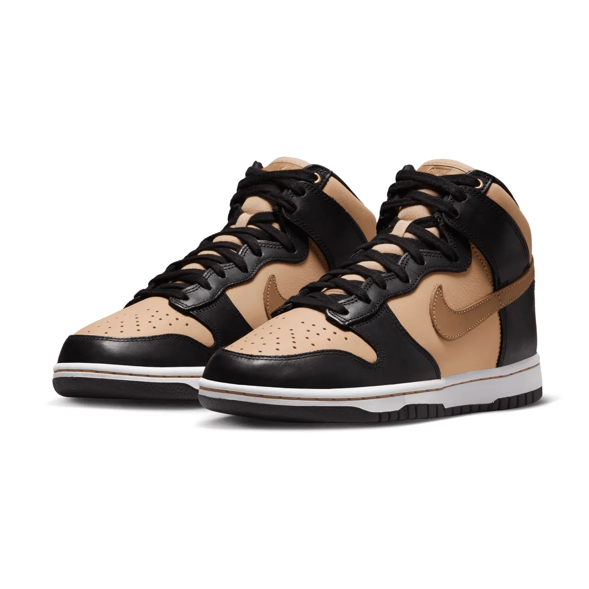Wmns Dunk High 'Black Flax' Unbeatable comfort Quick Support