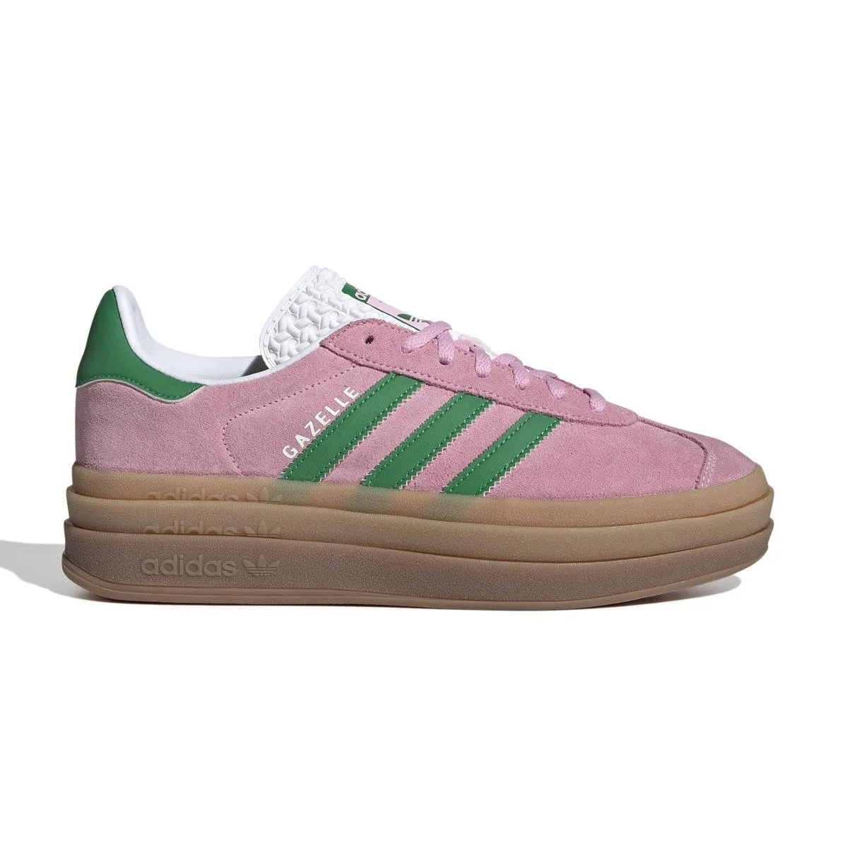 No Seam Interior Wmns Gazelle Bold Shoes 'True Pink'