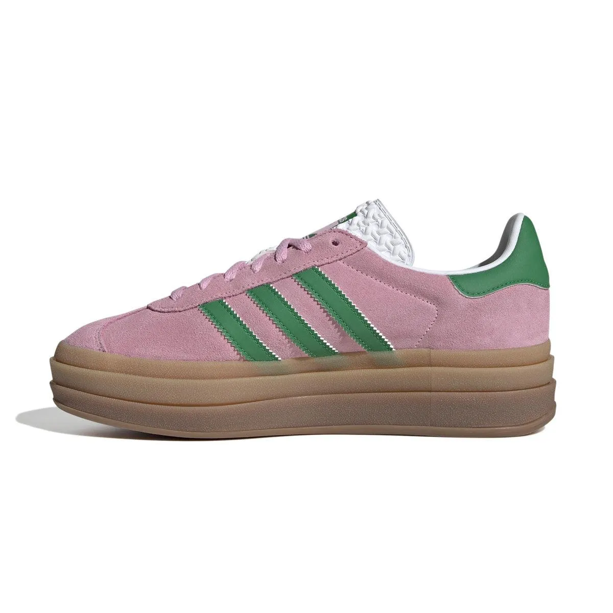 Wmns Gazelle Bold Shoes 'True Pink' Airflow channels LightweightDesign