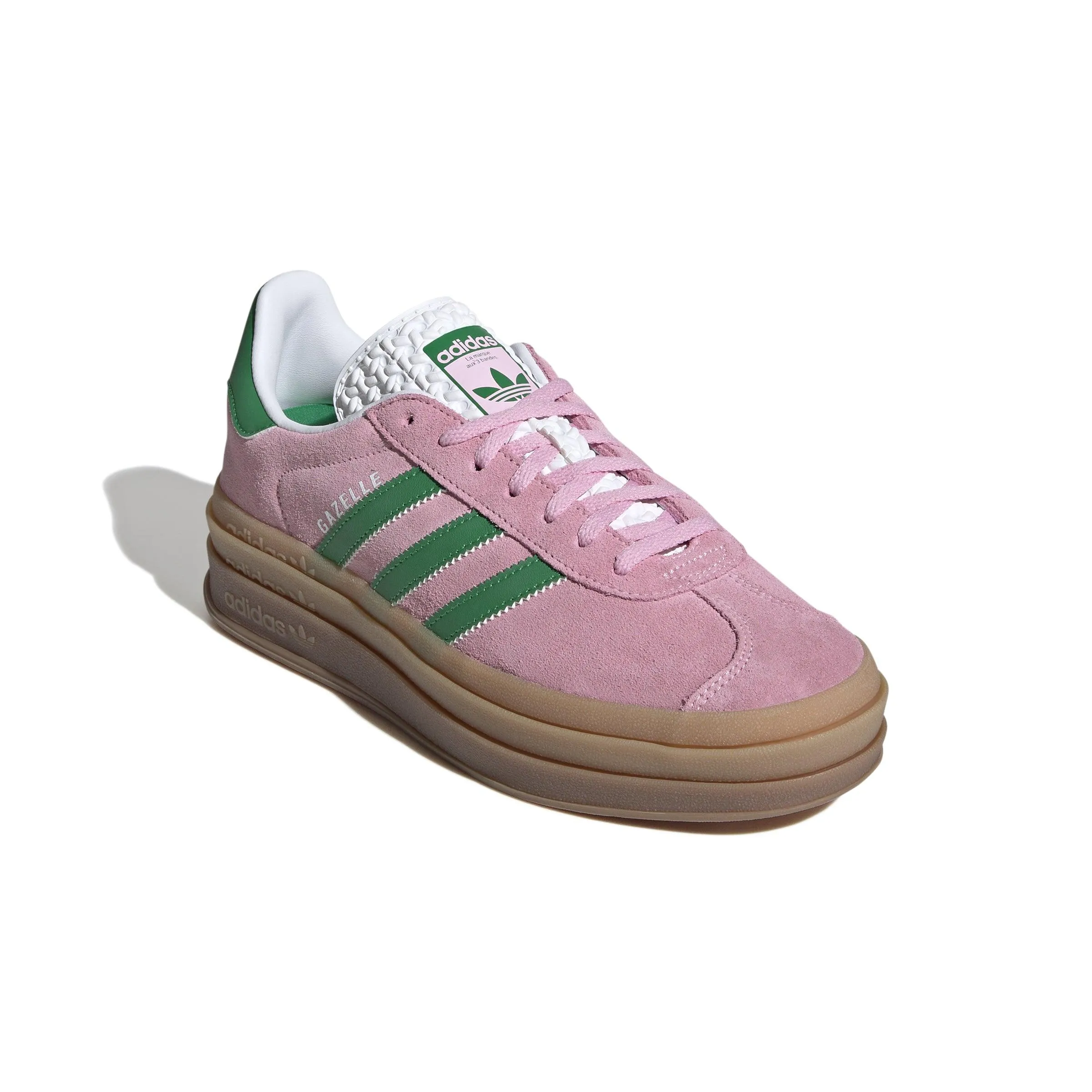 Wmns Gazelle Bold Shoes 'True Pink' CrossTraining Adaptive Fit