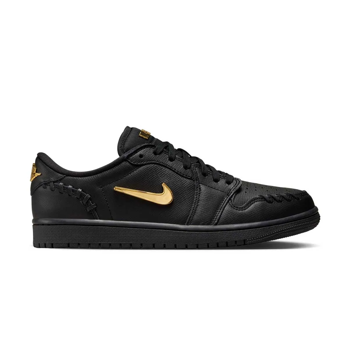Performance Fit Design Wmns Jordan 1 Low Method Of Make 'Black Metallic Gold'
