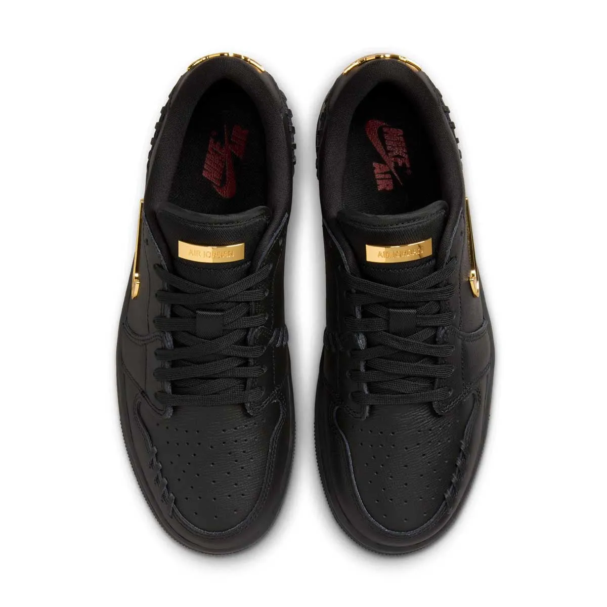 Wmns Jordan 1 Low Method Of Make 'Black Metallic Gold' Torsion Resistant Chassis