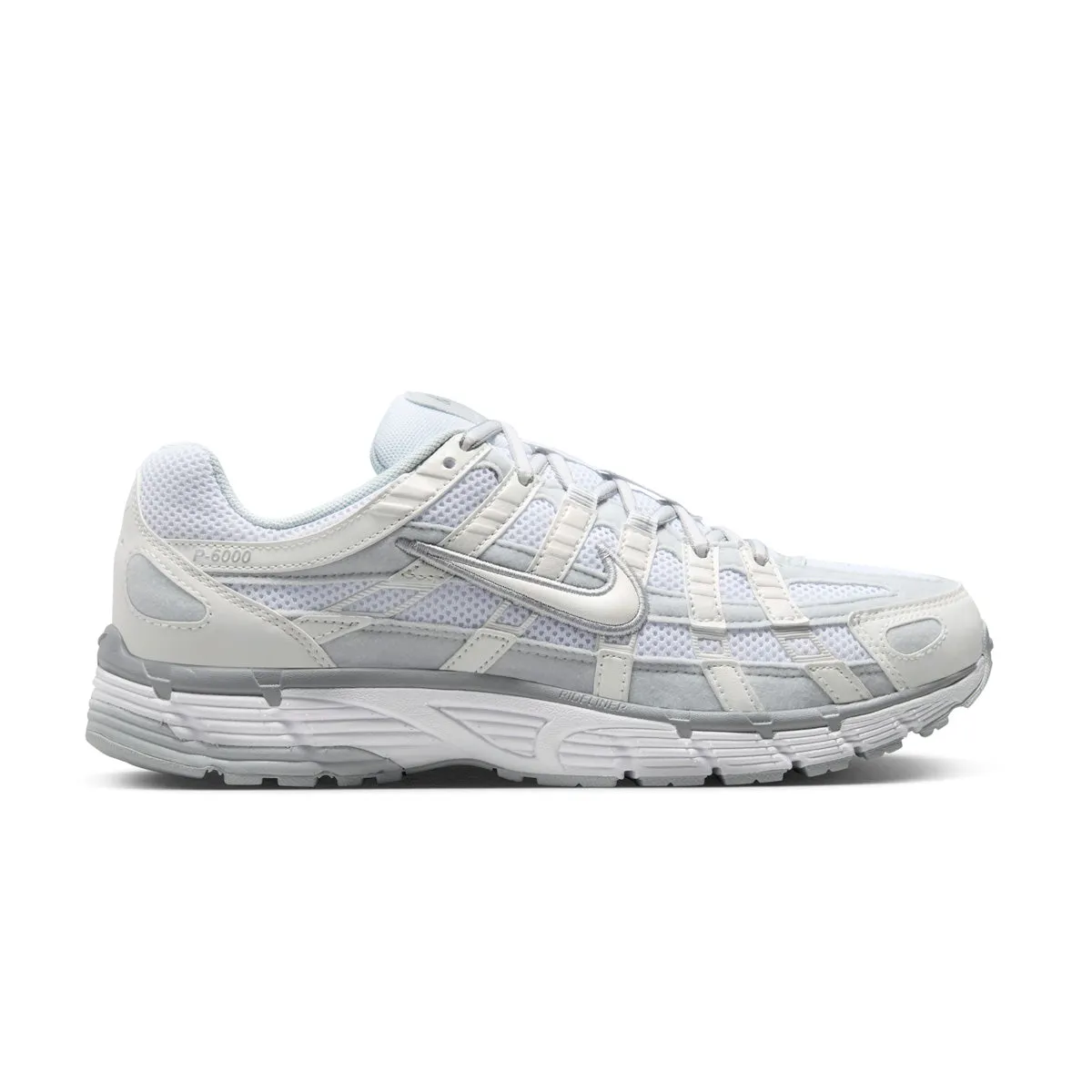 Wmns P-6000 'White Pure Platinum' Stitchless Design Quick Drying Interior