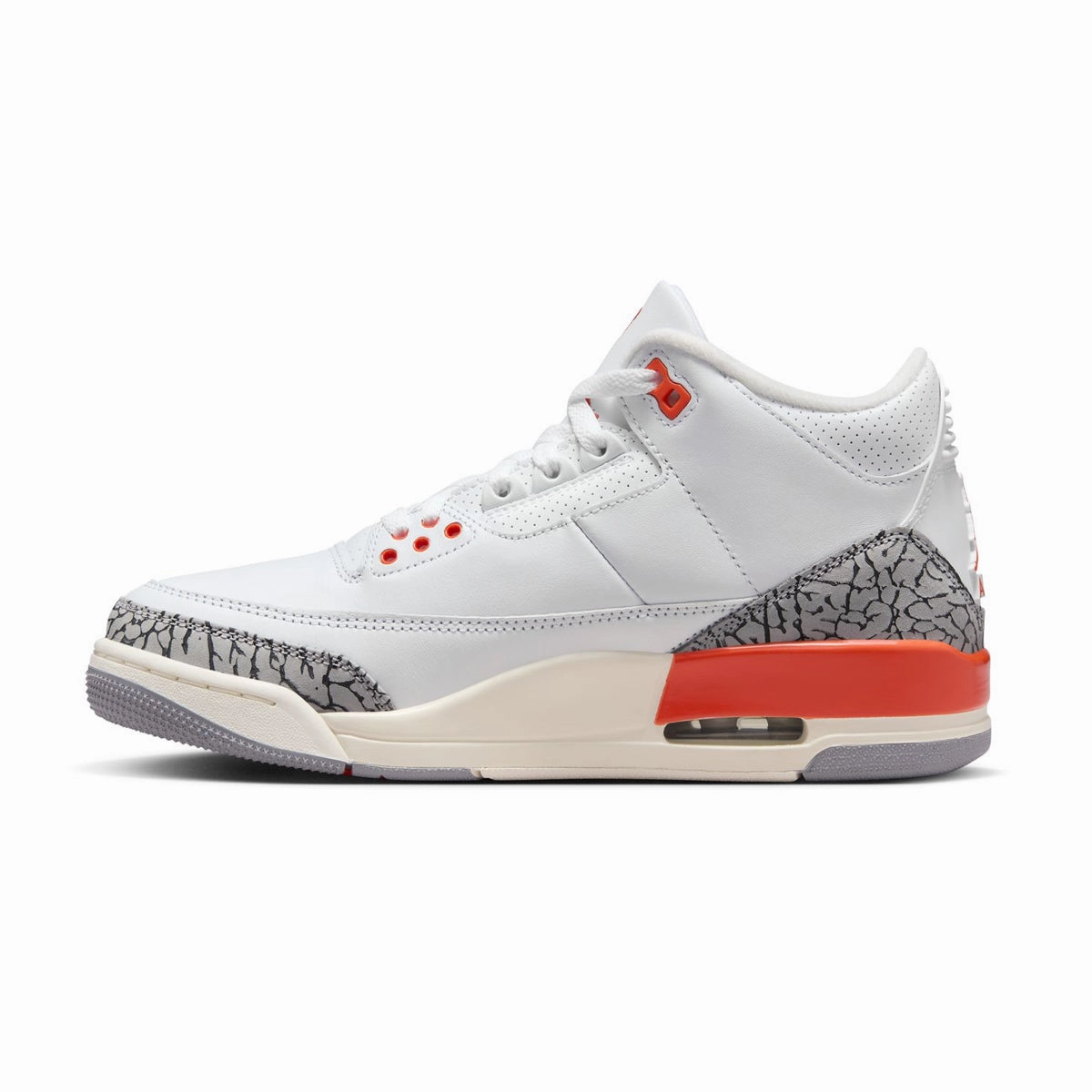 Anti Slip Outsole Moisture Wicking Lining Wmns Air Jordan 3 Retro 'Georgia Peach'