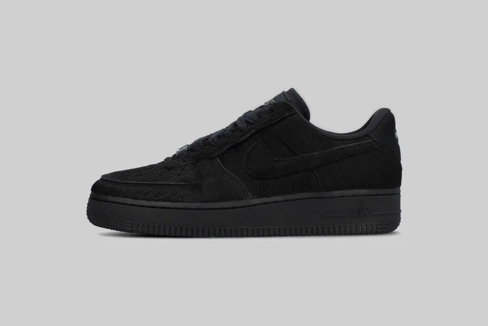 Woven Upper Night Run Women's Air Force 1 '07 'Triple Black'