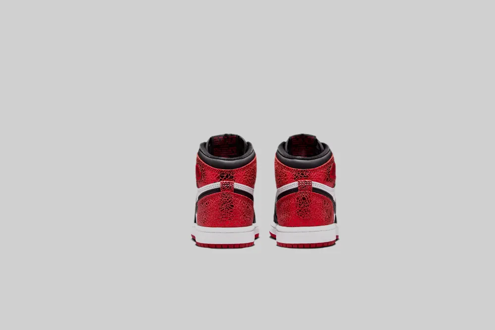Women's Air Jordan 1 High OG 'Ruby' Shock   Absorbing Quick Speed