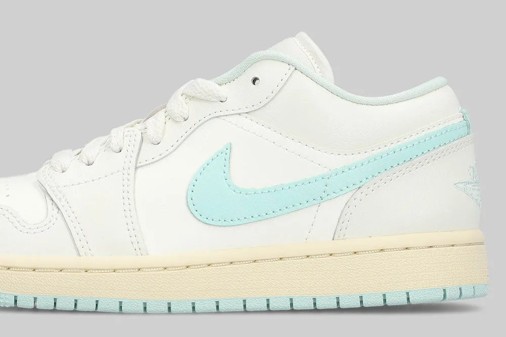 Supportive Heel Women's Air Jordan 1 Low 'Sail Igloo'