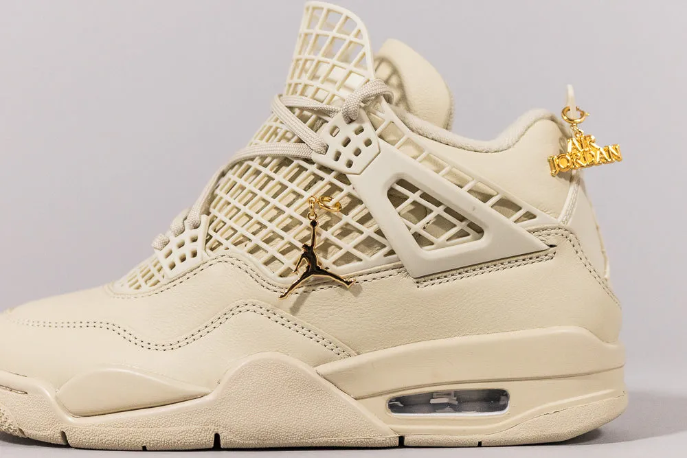 Good Quality Perforated Upper Panels Women's Air Jordan 4 Net 'Rattan' - FN7251-200