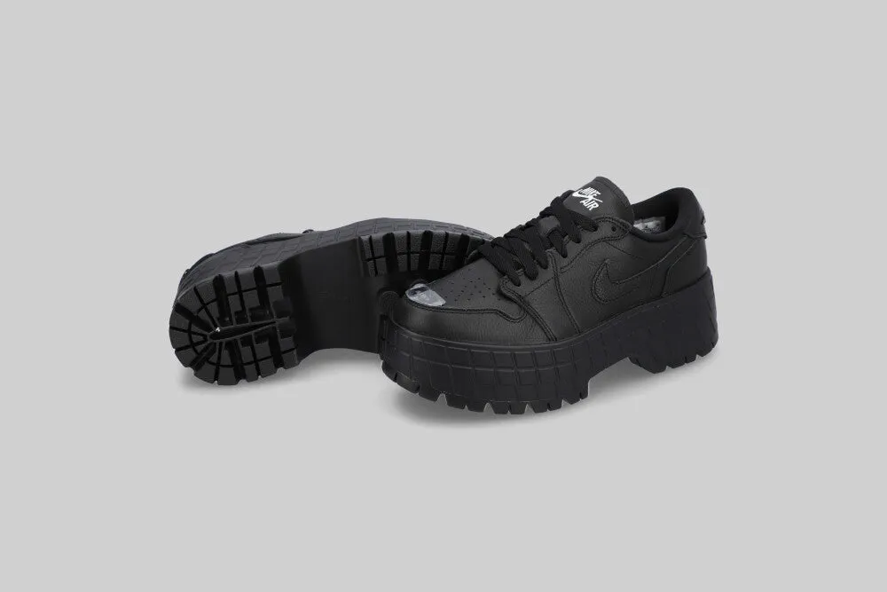 Thermal Regulating Lining Women's Jordan 1 Low Brooklyn 'Triple Black'