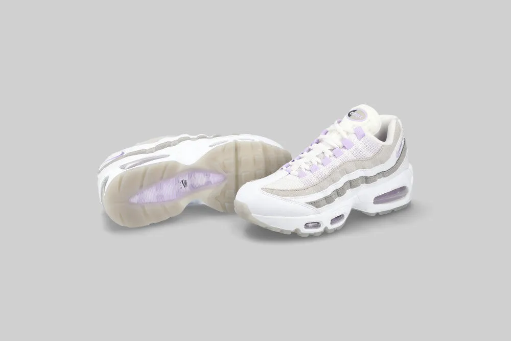 Vibe Street Women's Nike Air Max 95 OG Big Bubble 'White and Hydrangeas'