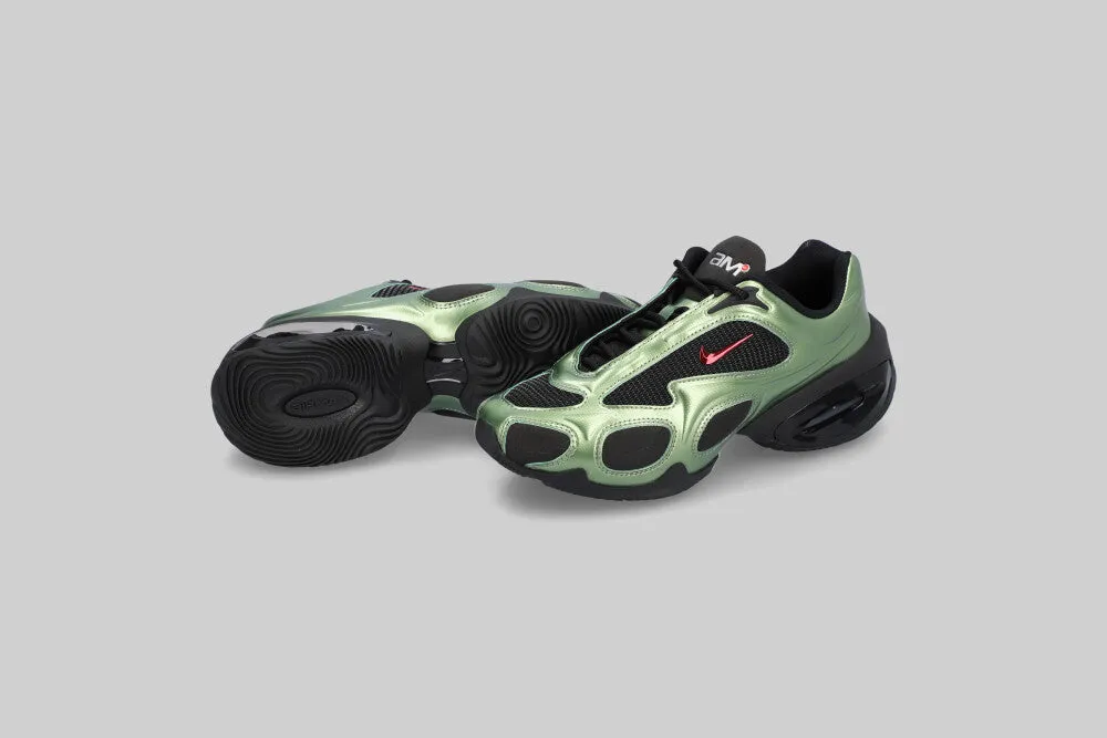 Lace Up Closure Systems Adaptive Flex Technology Women's Nike Air Max Muse 'Metallic Oil Green'