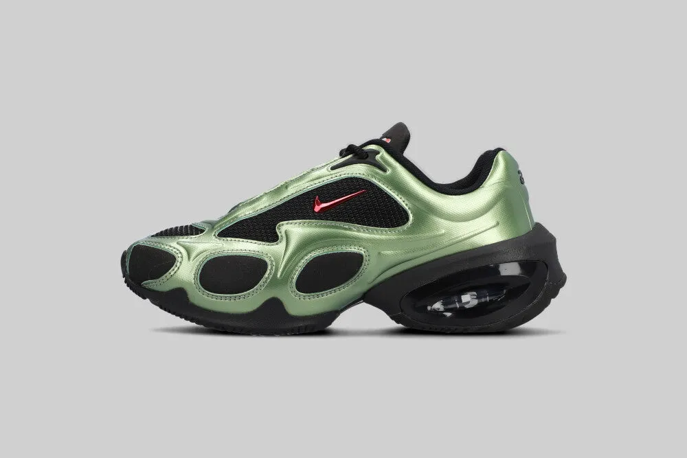 Noise Reducing Sole Weekend Pick Women's Nike Air Max Muse 'Metallic Oil Green'